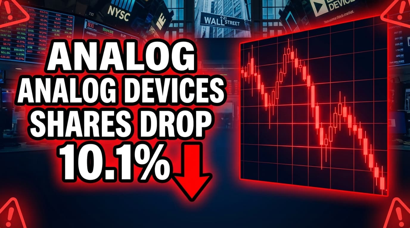 Analog Devices Shares Drop 10.1% Post-Earnings, Underperforming S&P 500