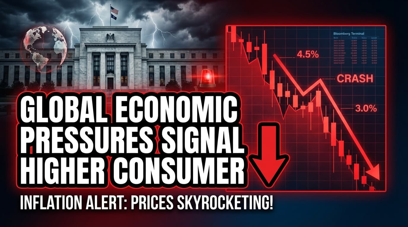 Global Economic Pressures Signal Higher Consumer Prices for Goods