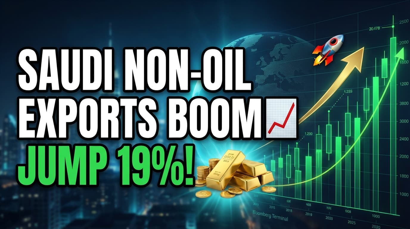 Saudi Non-Oil Exports Jump 19% to SAR 97.5 Billion in Q4 2025