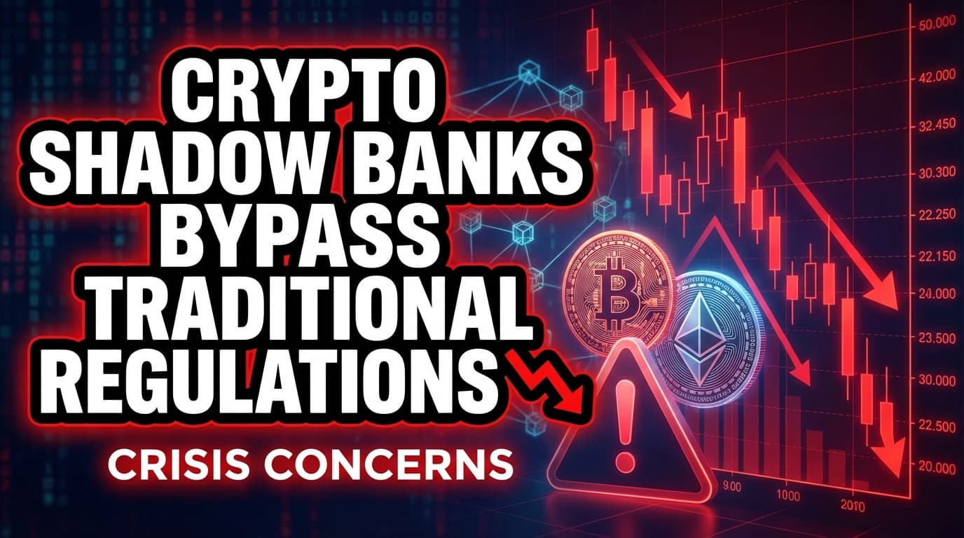 Crypto Shadow Banks Bypass Traditional Regulations, Raising Crisis Concerns