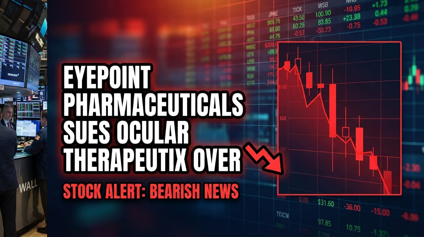 EyePoint Pharmaceuticals Sues Ocular Therapeutix Over Lead Asset Claims