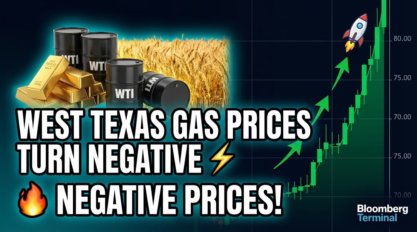 West Texas Gas Prices Turn Negative Amid Global Energy Dislocation