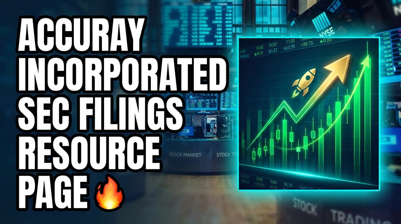 Accuray Incorporated SEC Filings Resource Page