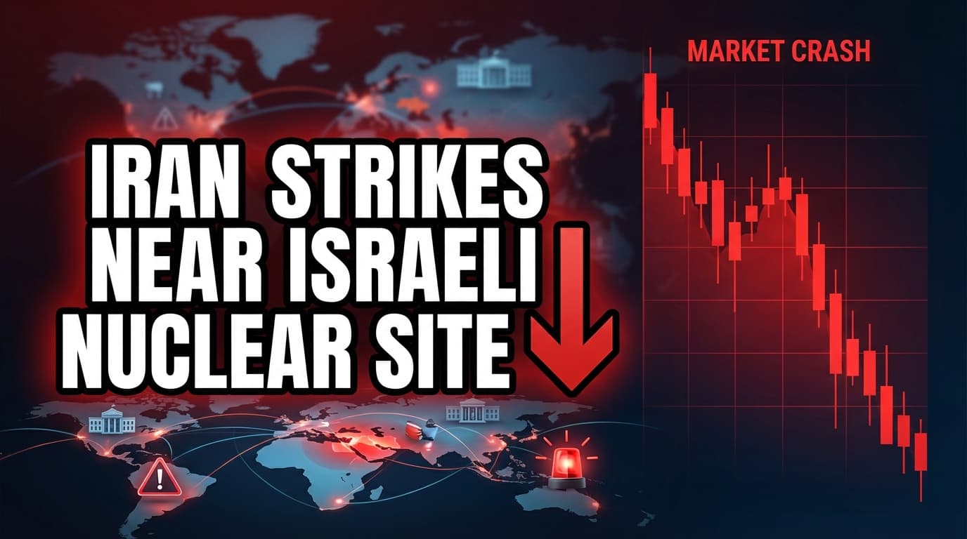 Iran Strikes Near Israeli Nuclear Site, Escalating Regional Tensions