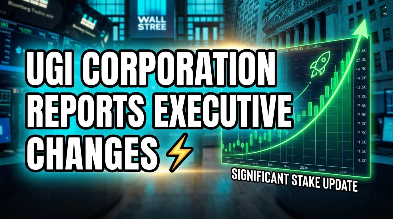 UGI Corporation Reports Executive Changes, Significant Stake Update