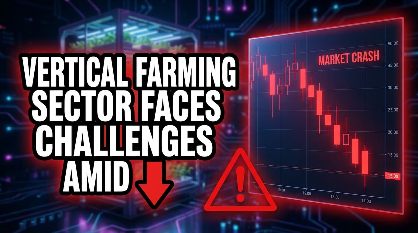 Vertical Farming Sector Faces Challenges Amid Business Failures