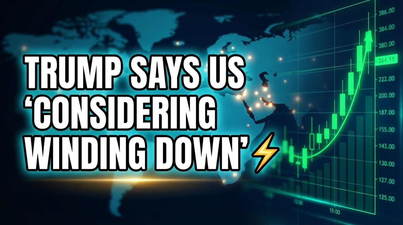 Trump Says US 'Considering Winding Down' Iran Operation
