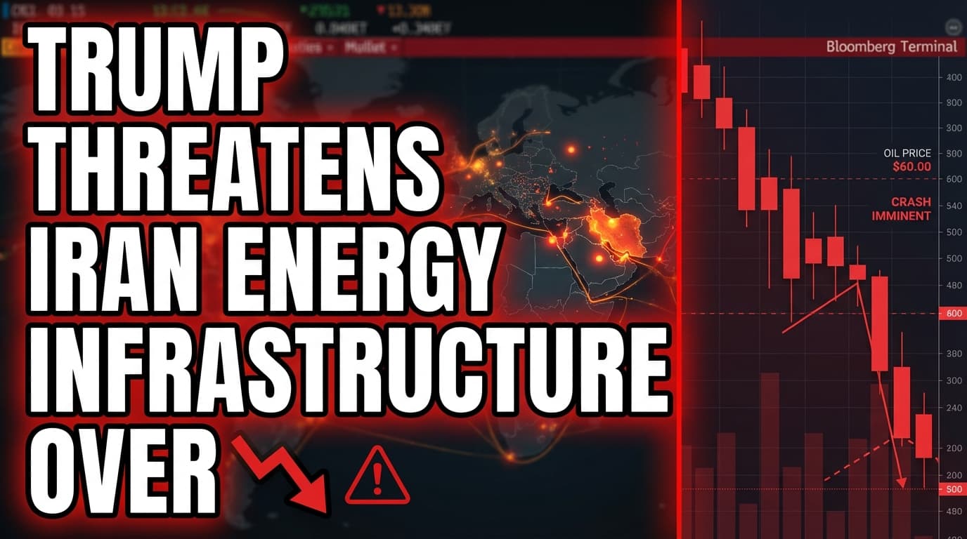 Trump Threatens Iran Energy Infrastructure Over Strait of Hormuz Closure