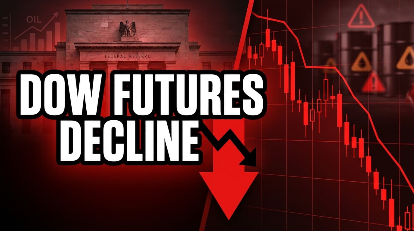 Dow Futures Decline, Oil Prices Surge Following Trump's Iran Threat