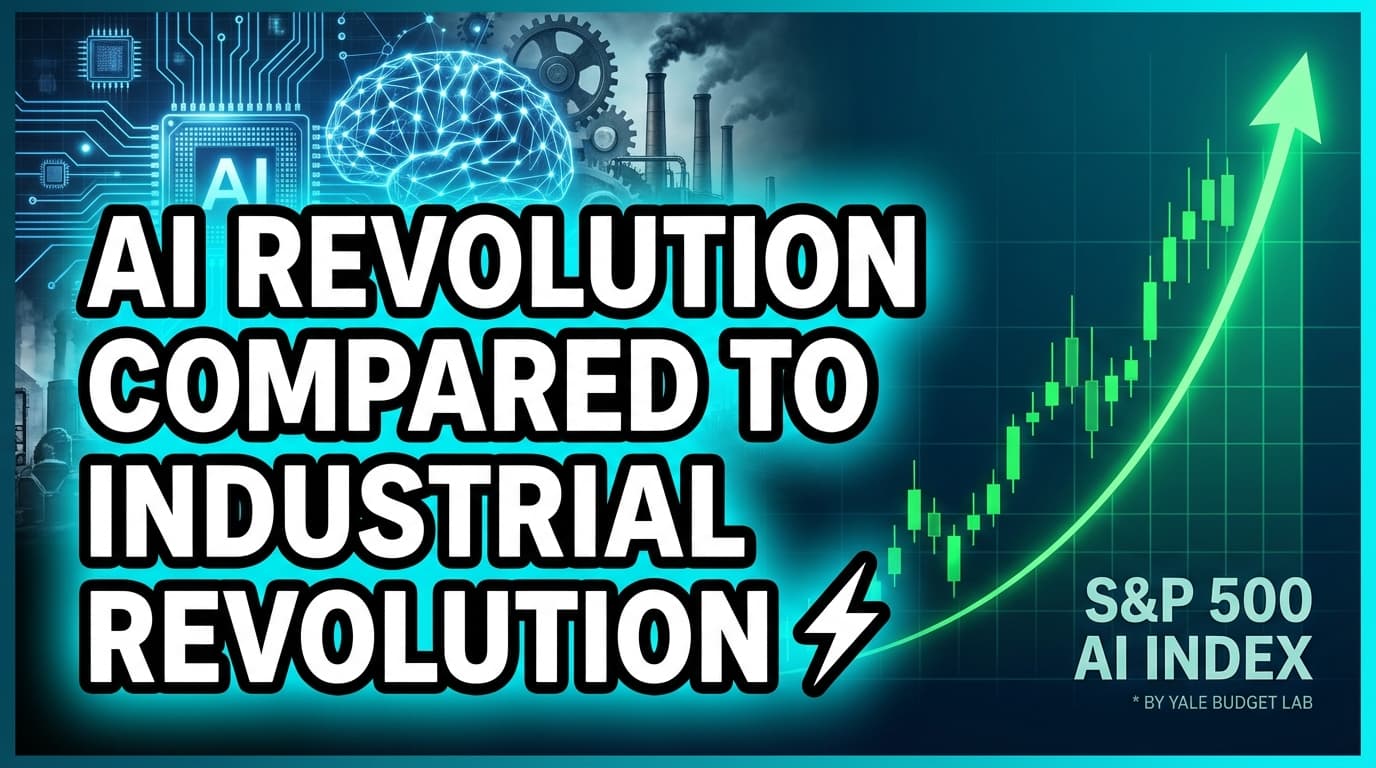 AI Revolution Compared to Industrial Revolution by Yale Budget Lab