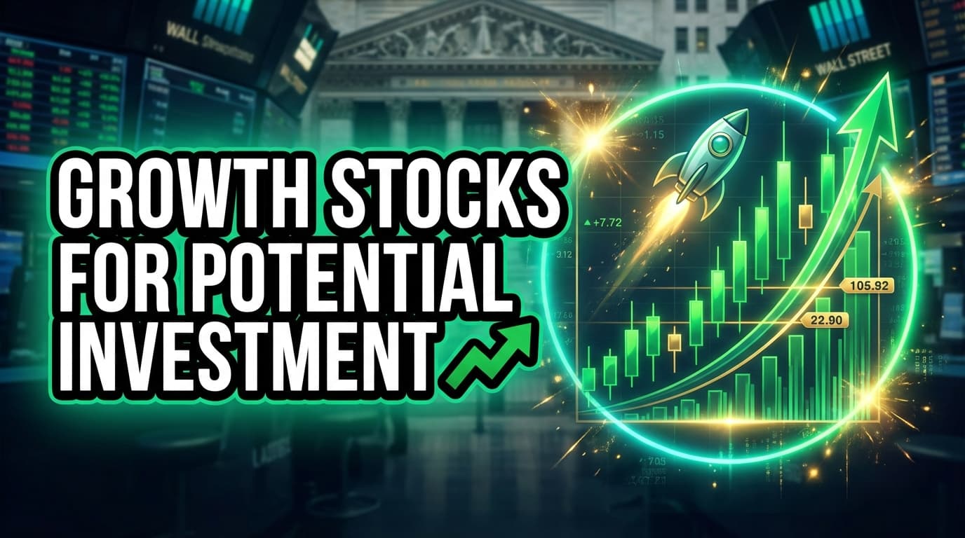 Growth Stocks Identified for Potential Investment