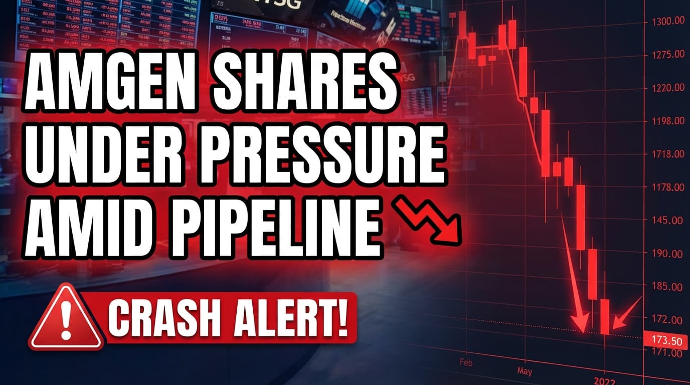 Amgen Shares Under Pressure Amid Pipeline Setbacks, Sector Rotation