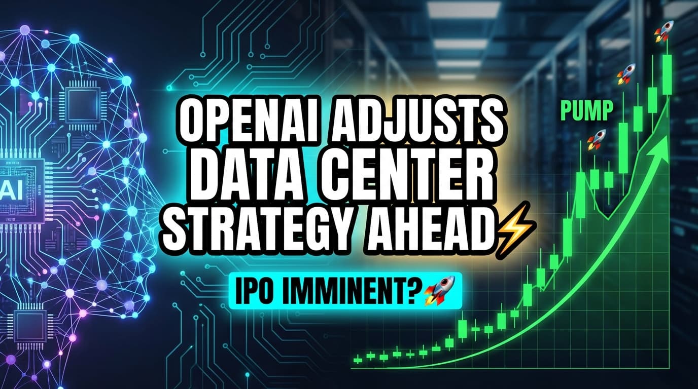 OpenAI Adjusts Data Center Strategy Ahead of Potential IPO