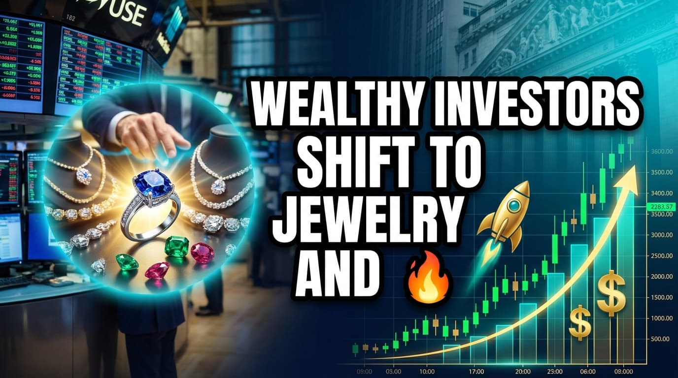 Wealthy Investors Shift to Jewelry and Gemstones Amid Market Volatility