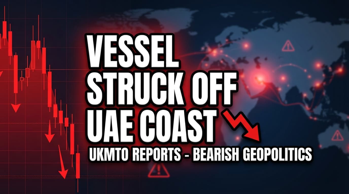Vessel Struck Off UAE Coast, UKMTO Reports