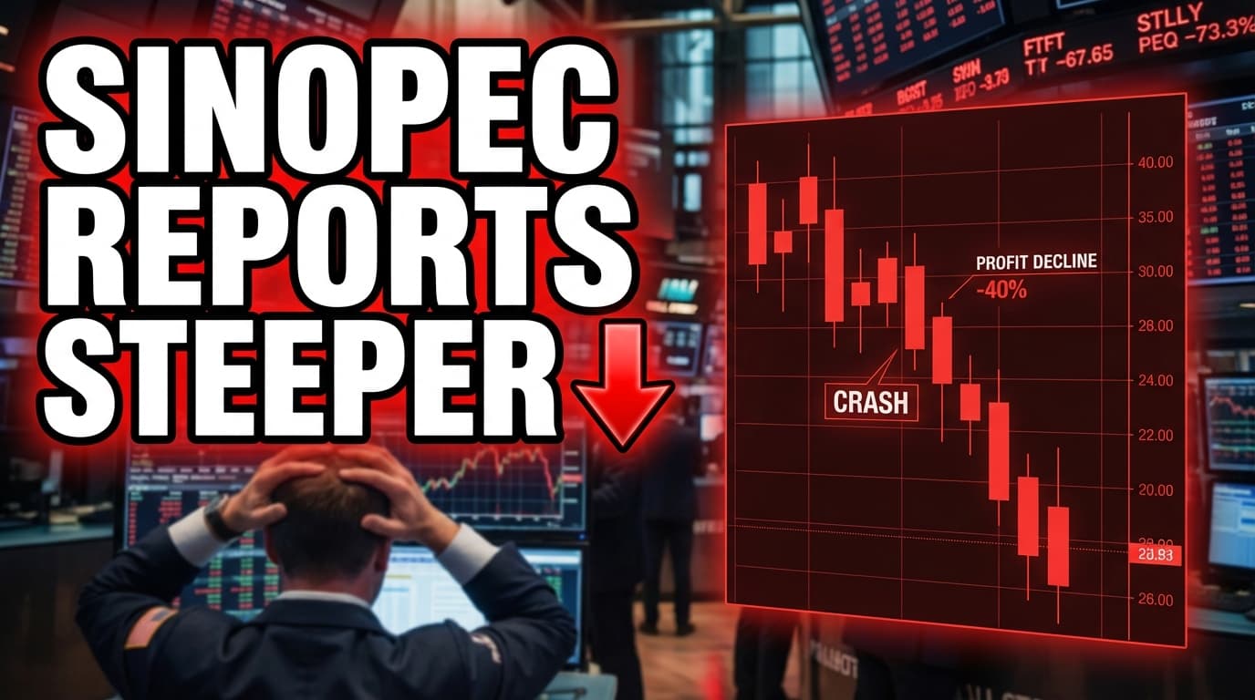 Sinopec Reports Steeper-Than-Expected Profit Decline on Weak Fuel Demand