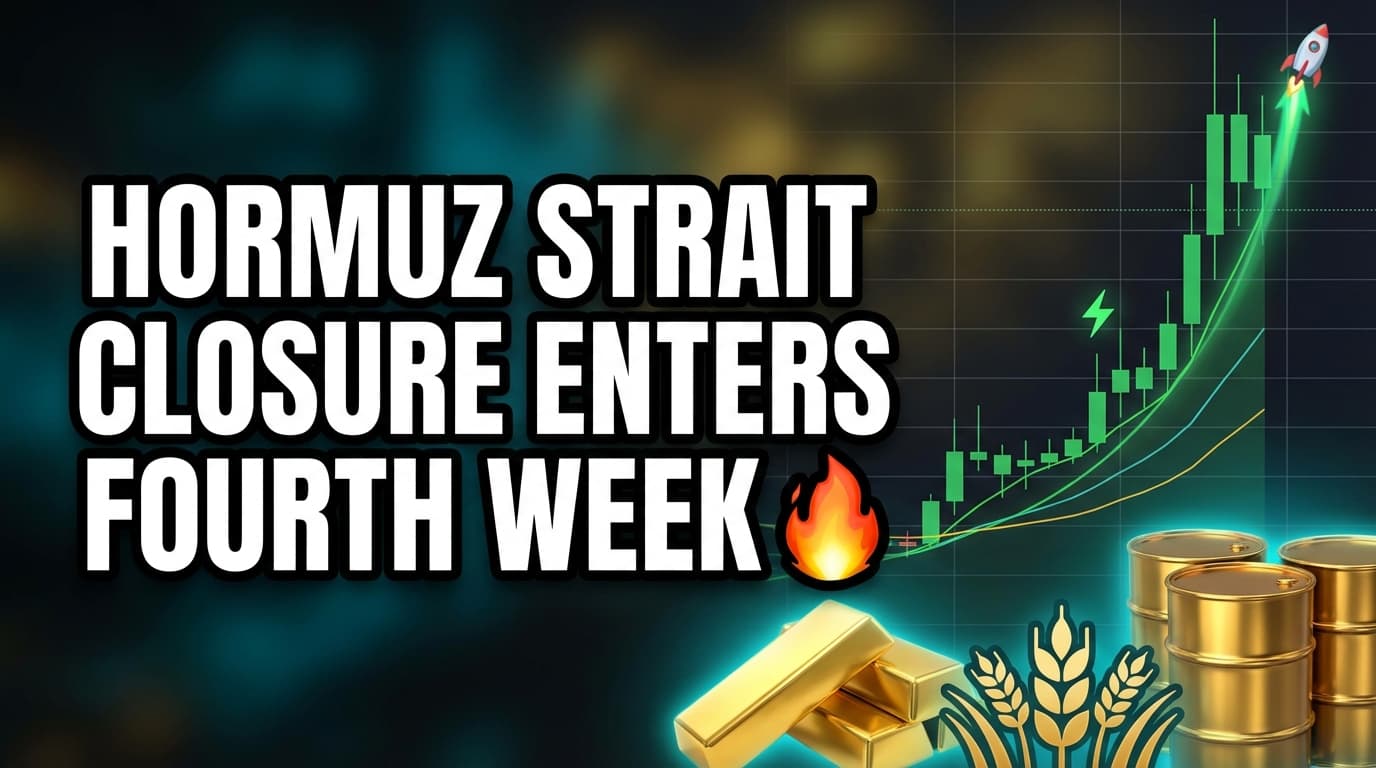 Hormuz Strait Closure Enters Fourth Week, Pressuring Global Oil Supply
