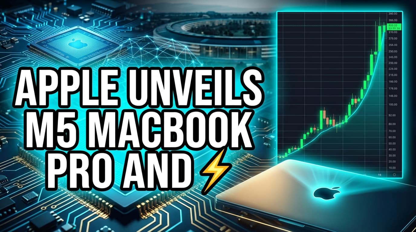 Apple Unveils M5 MacBook Pro and Air Models