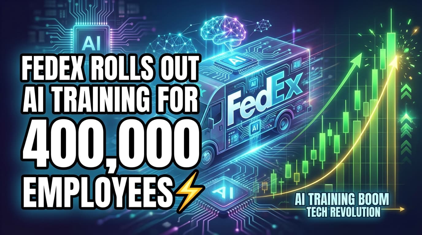 FedEx Rolls Out AI Training for Over 400,000 Employees