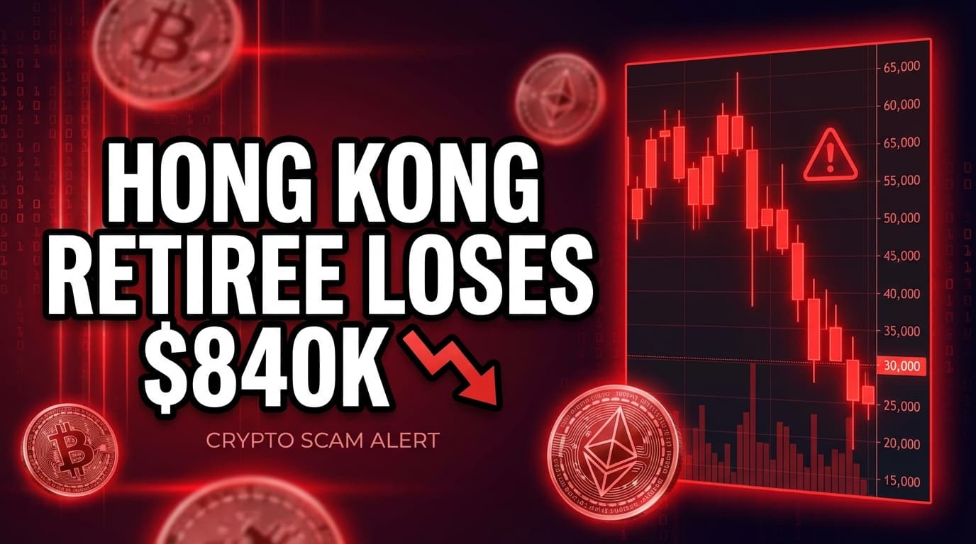 Hong Kong Retiree Loses $840,000 in Crypto Investment Scam