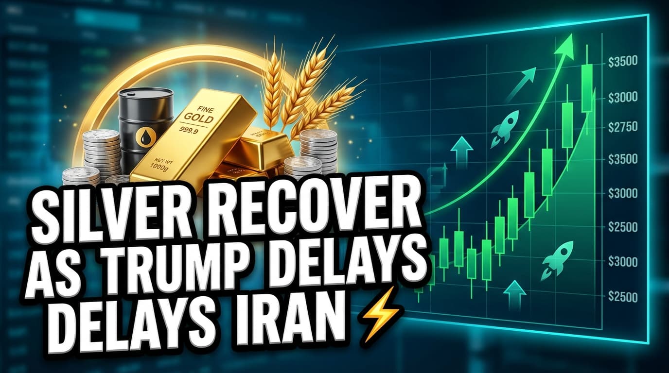 Gold, Silver Recover as Trump Delays Iran Energy Strikes