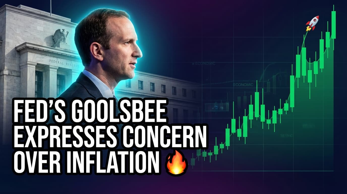 Fed's Goolsbee Expresses Concern Over Inflation in Current Climate