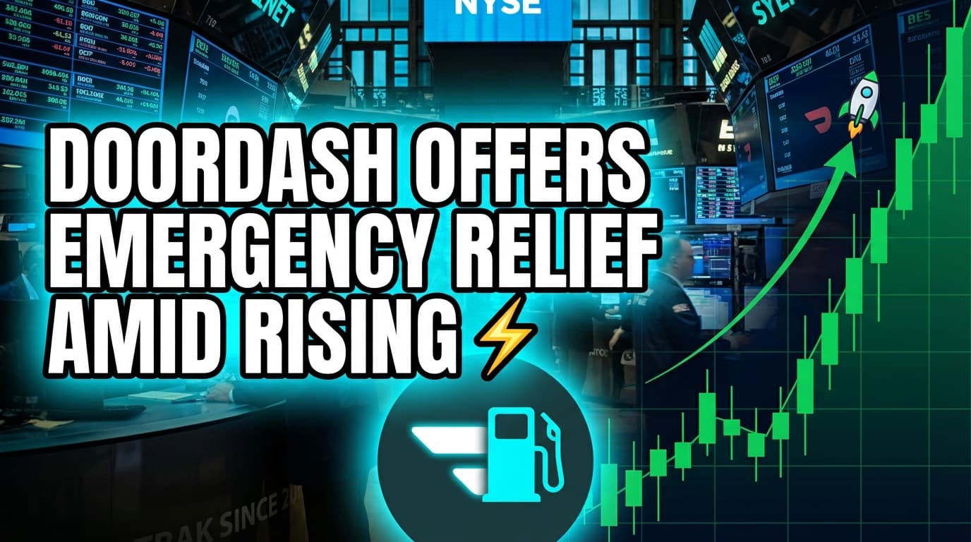 DoorDash Offers Emergency Relief Amid Rising Fuel Costs for Gig Workers