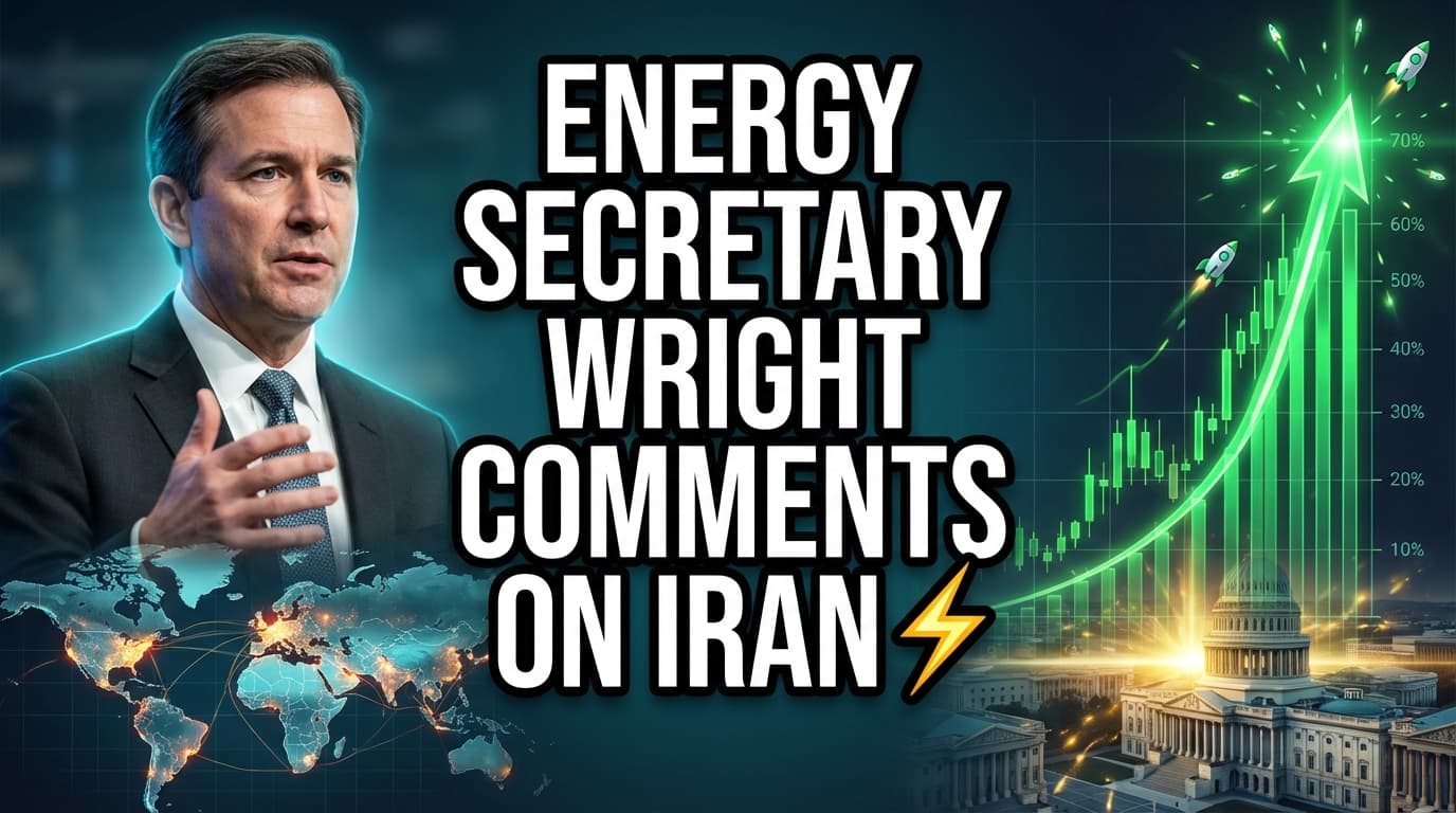 Energy Secretary Wright Comments on Iran De-escalation After Trump Postpones Strikes