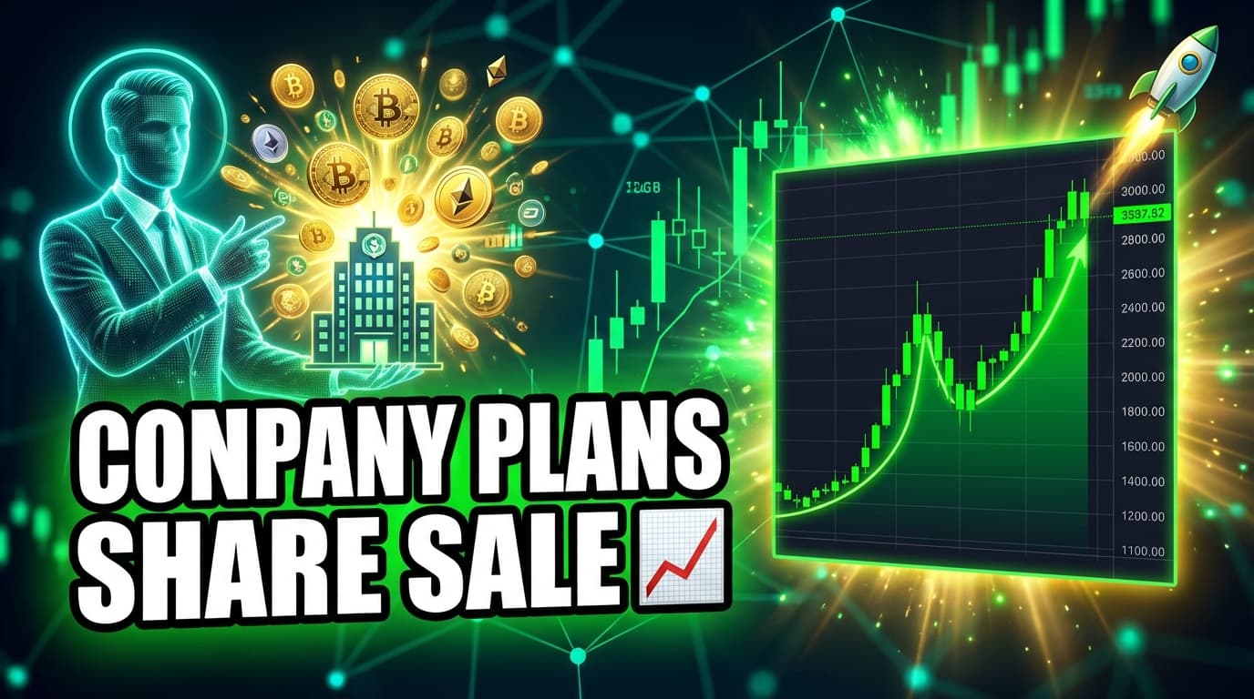 Company Plans $44 Billion Share Sale to Fund Bitcoin Purchases