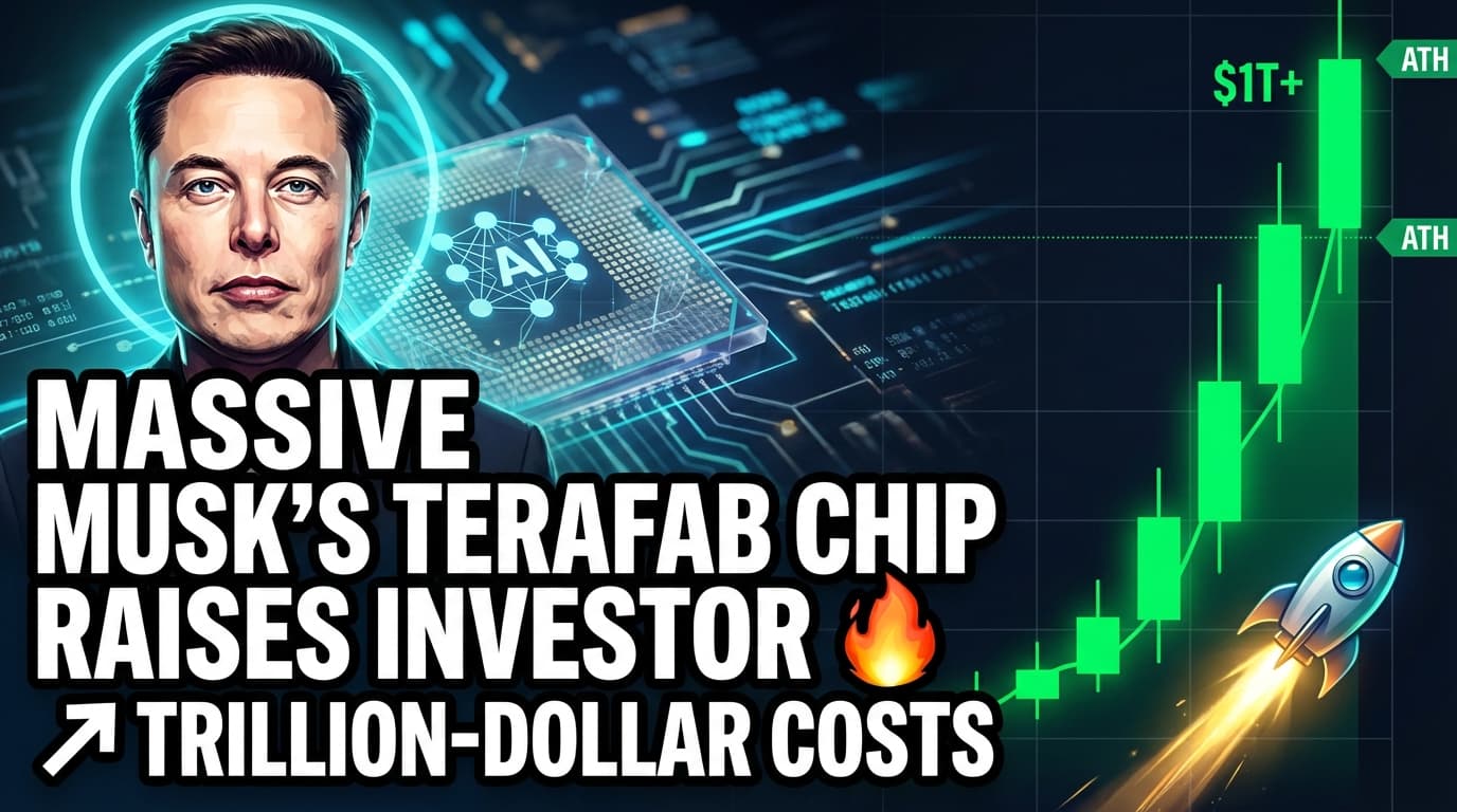 Musk's Terafab Chip Plan Raises Investor Concerns Over Trillion-Dollar Costs