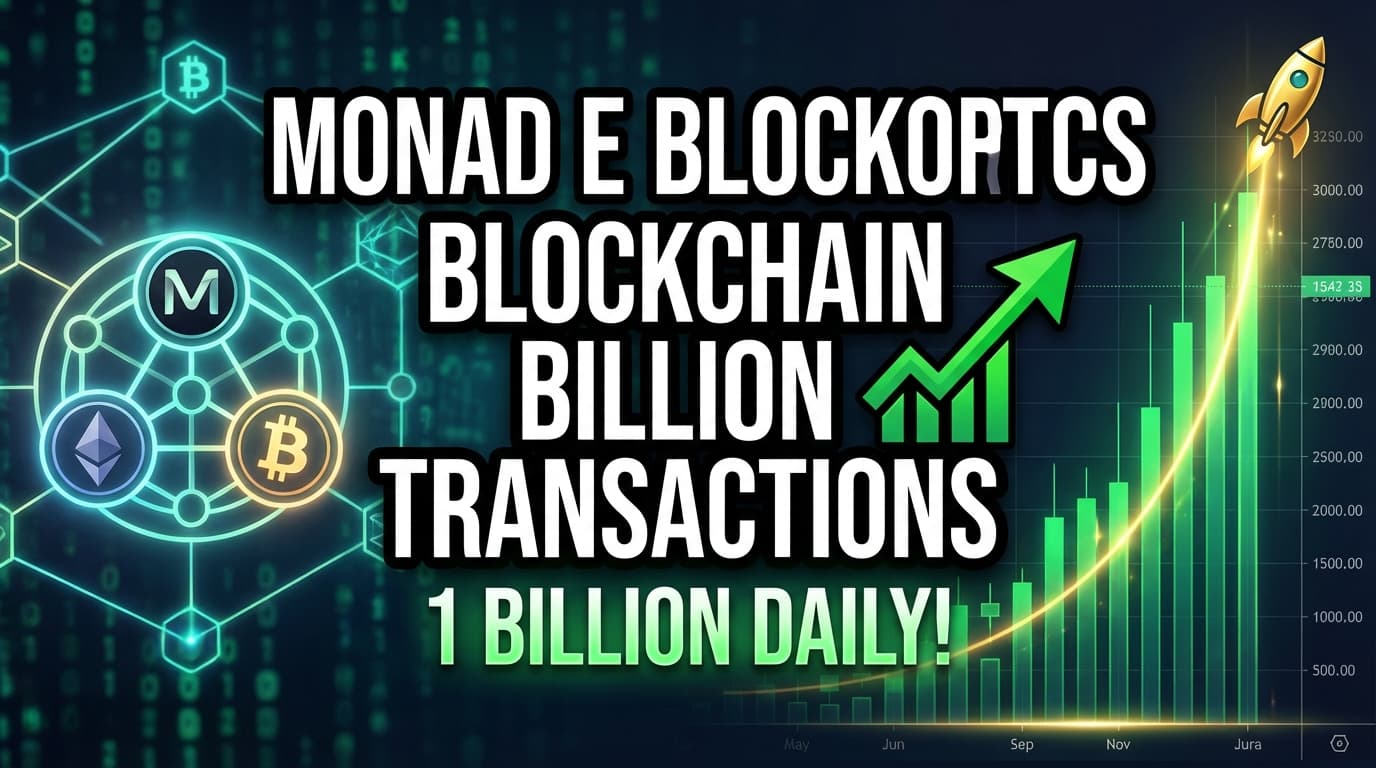 Monad Blockchain Aims for Billion Transactions Daily, Boosting Ethereum Scalability