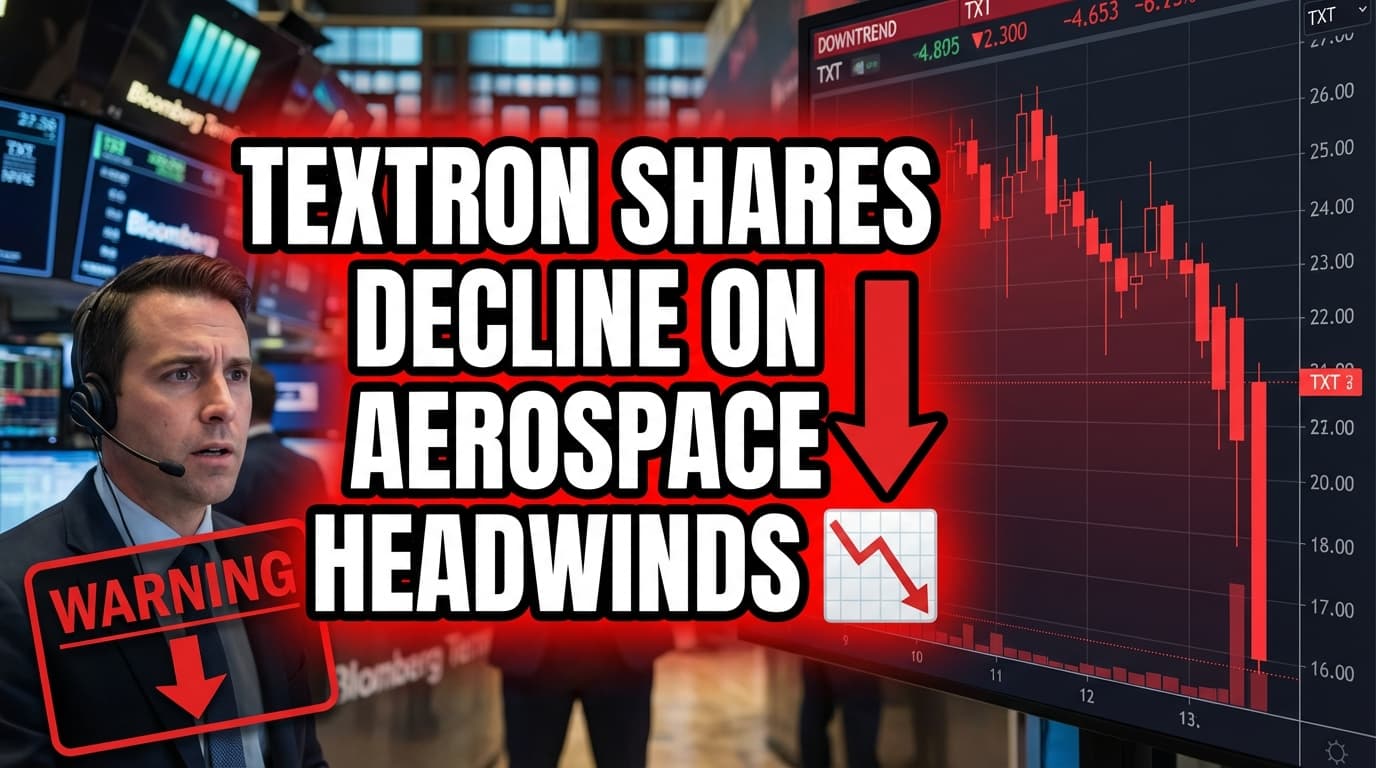 Textron Shares Decline on Aerospace Headwinds, Insider Selling