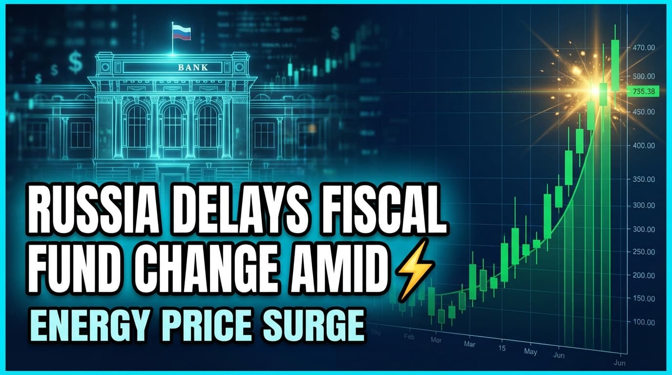 Russia Delays Fiscal Fund Change Amid Iran War Energy Price Surge