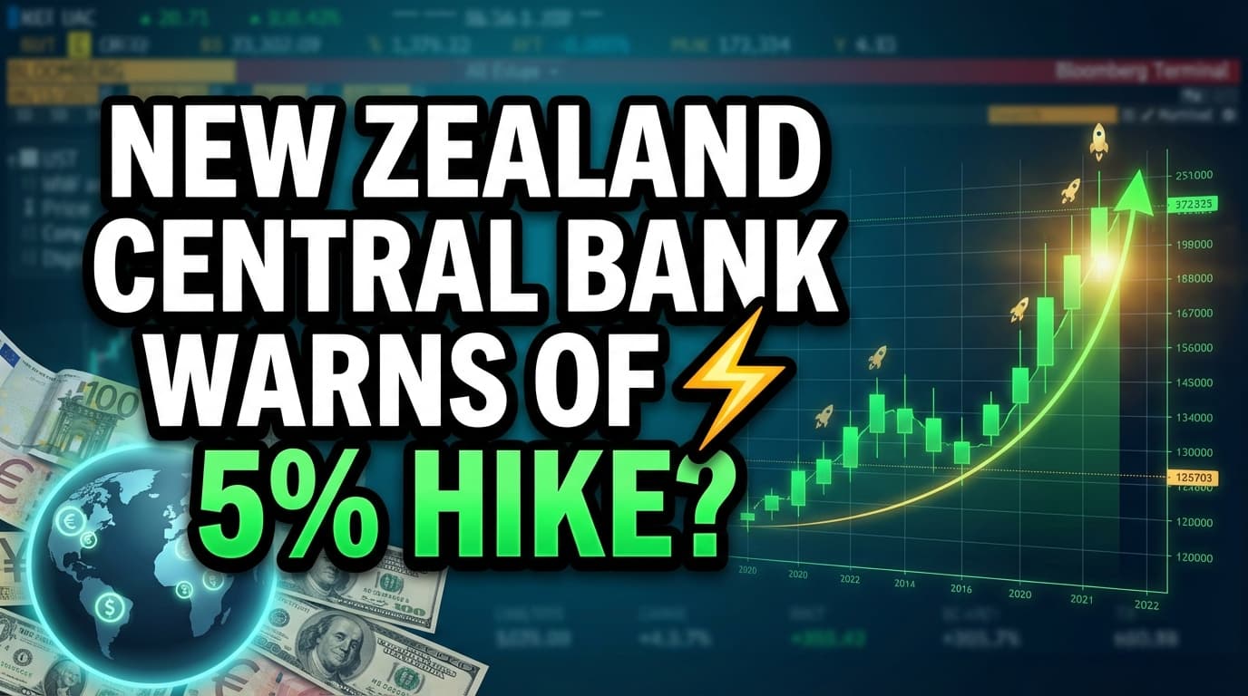New Zealand Central Bank Warns of Rate Hikes if Energy Shock Persists