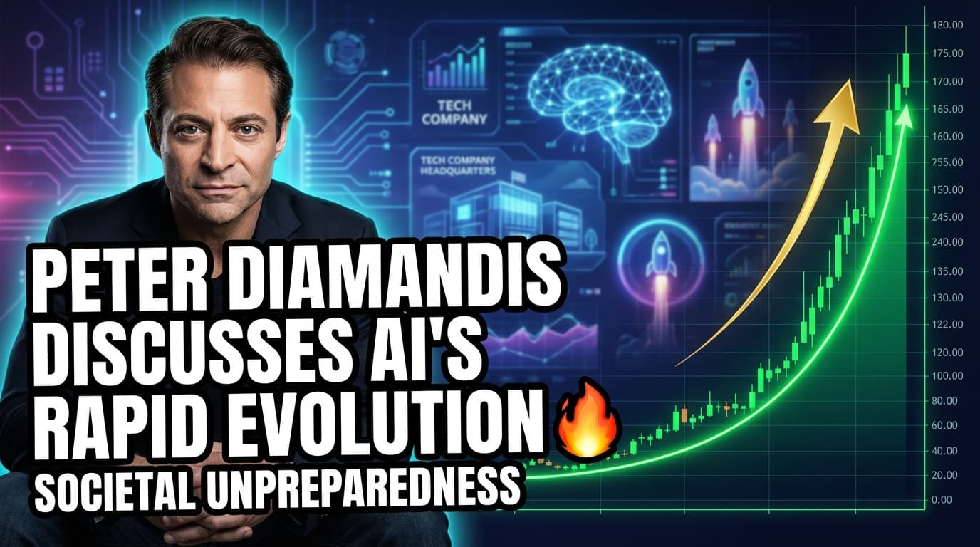 Peter Diamandis Discusses AI's Rapid Evolution and Societal Unpreparedness