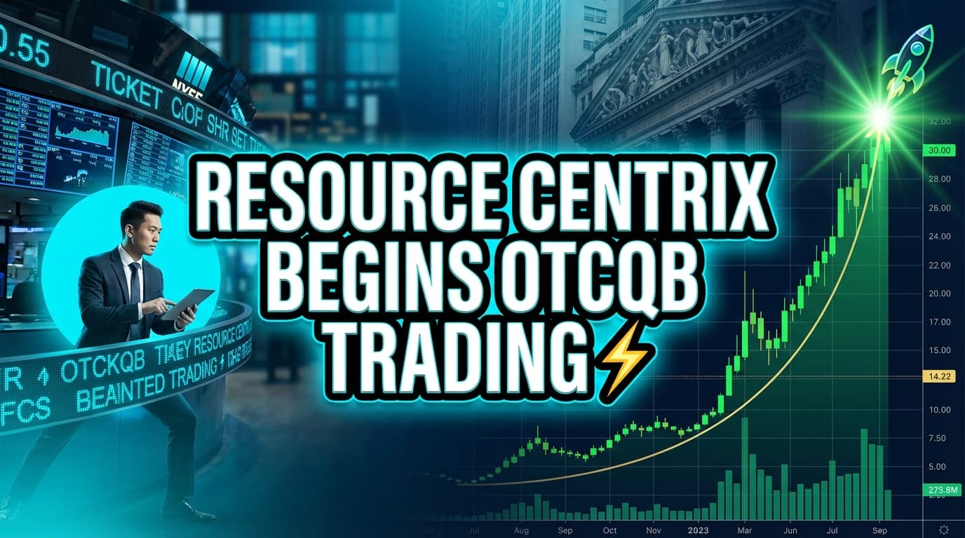 Resource Centrix Begins OTCQB Trading, Appoints Wong CFO