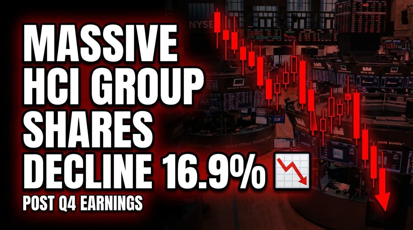 HCI Group Shares Decline 16.9% Post Q4 Earnings