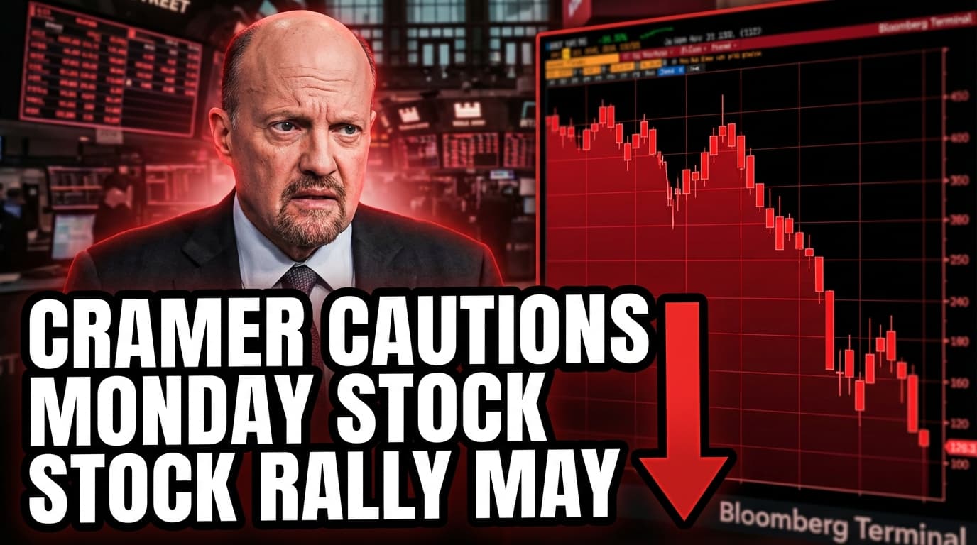 Cramer Cautions Monday Stock Rally May Be Short-Lived