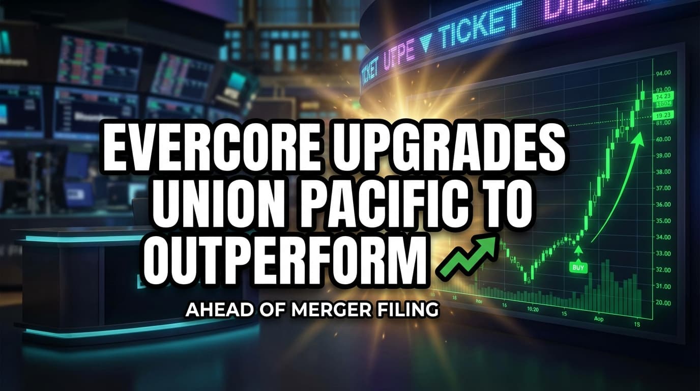 Evercore Upgrades Union Pacific to Outperform Ahead of Merger Filing