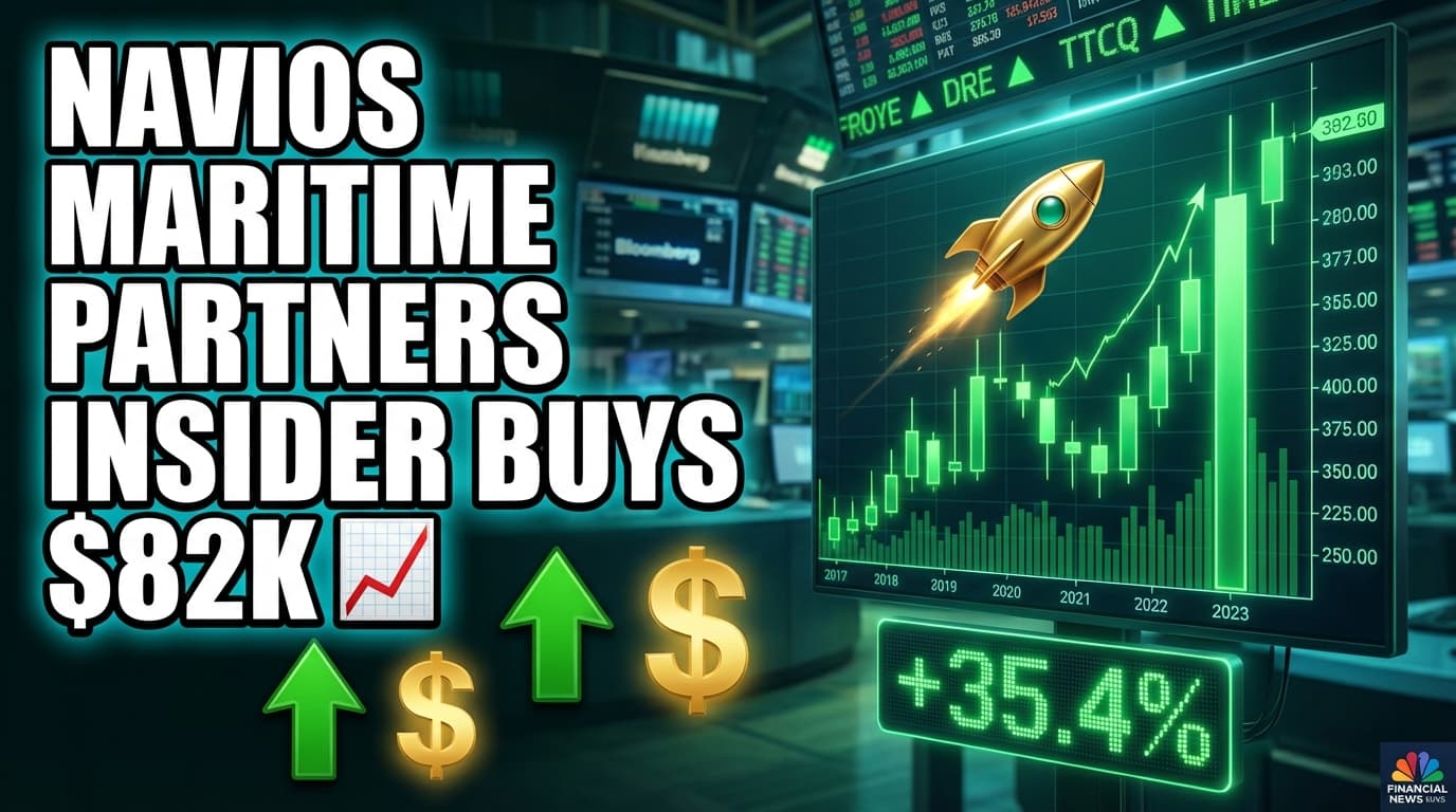 Navios Maritime Partners Insider Buys $82,745 in Stock