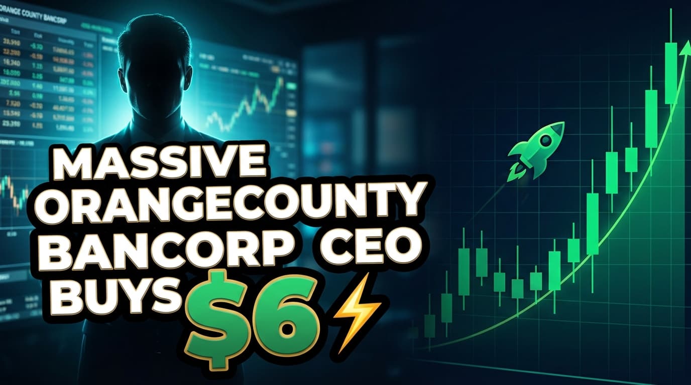 Orange County Bancorp CEO Buys $6,249 in OBT Stock, Disposes Other Shares