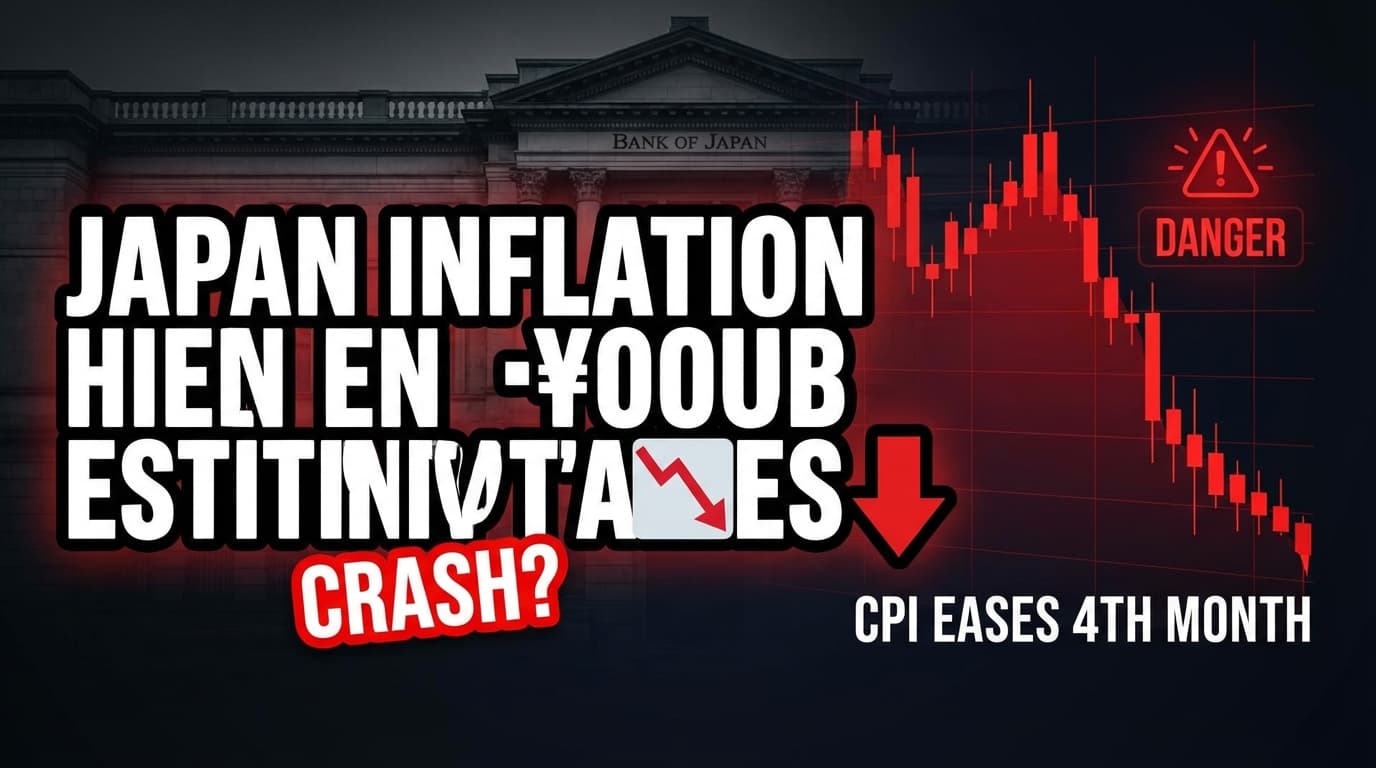 Japan February Core Inflation Misses Estimates, CPI Eases Fourth Month