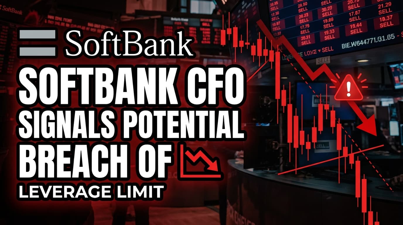 SoftBank CFO Signals Potential Breach of Leverage Limit