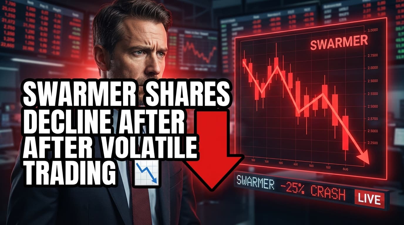 Swarmer Shares Decline After Volatile Trading Debut, Erik Prince Backs Drone Startup