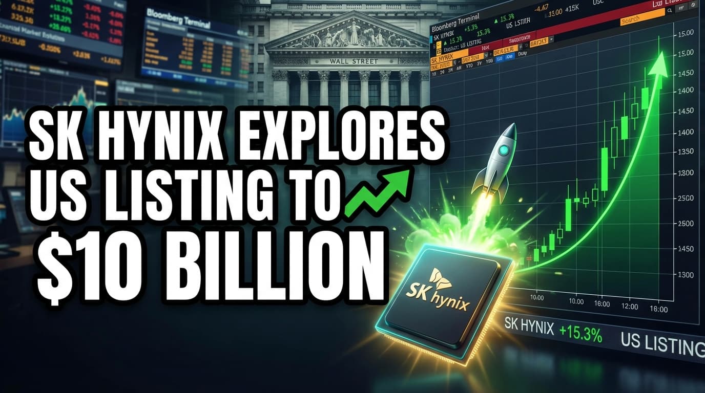 SK Hynix Explores US Listing to Raise Up to $10 Billion