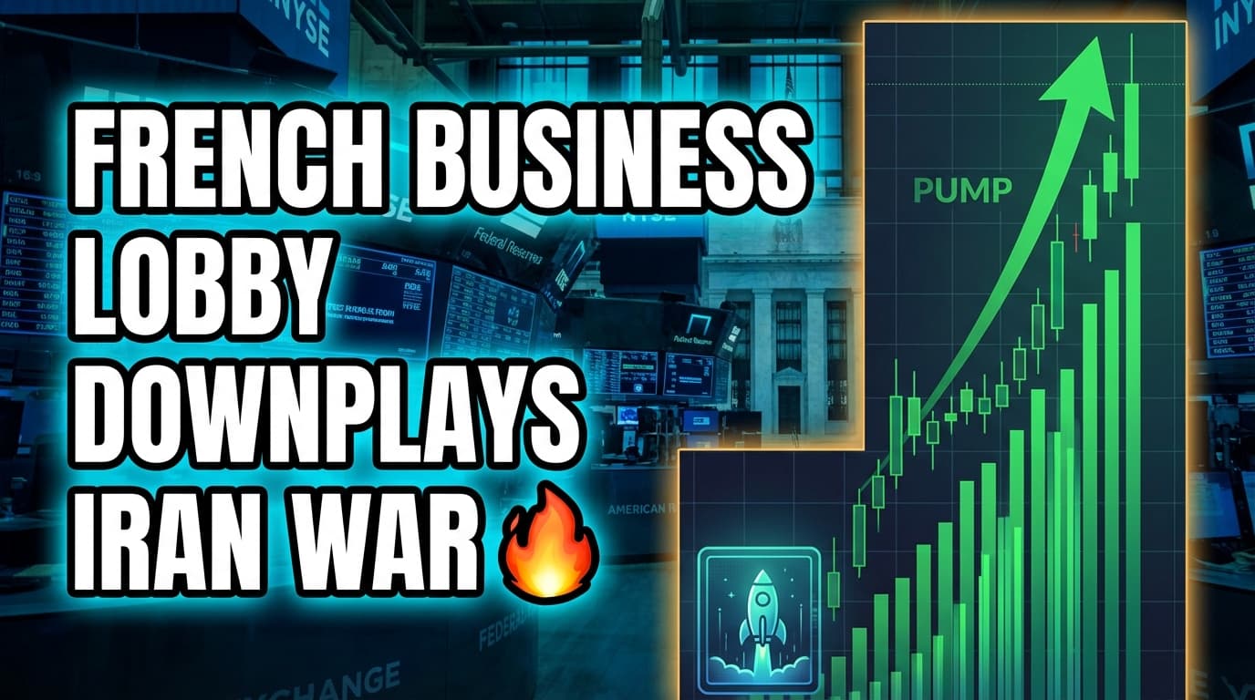 French Business Lobby Downplays Iran War Impact on Inflation