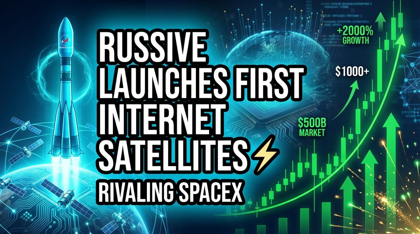 Russia Launches First Internet Satellites, Rivaling SpaceX