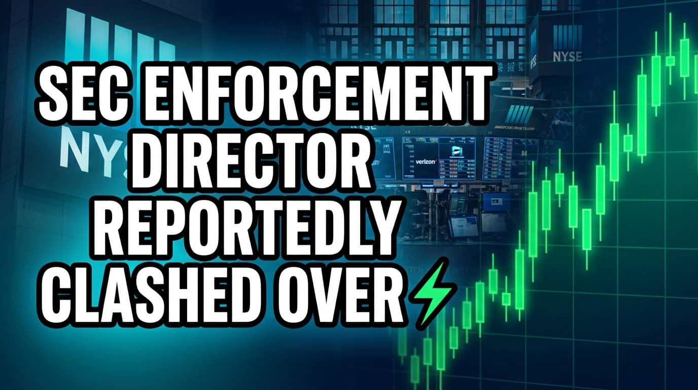 SEC Enforcement Director Reportedly Clashed Over High-Profile Cases Before Resigning