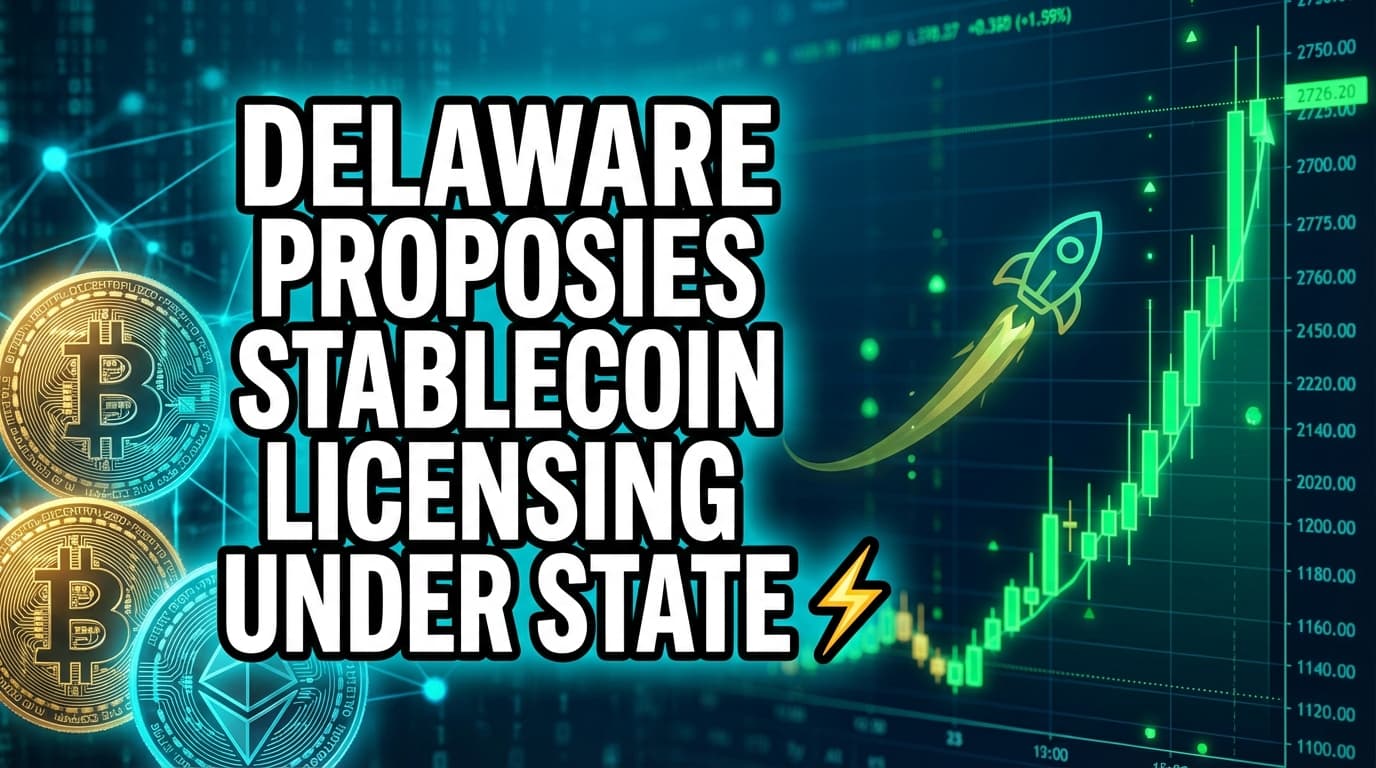 Delaware Proposes Stablecoin Licensing Under State Banking Laws