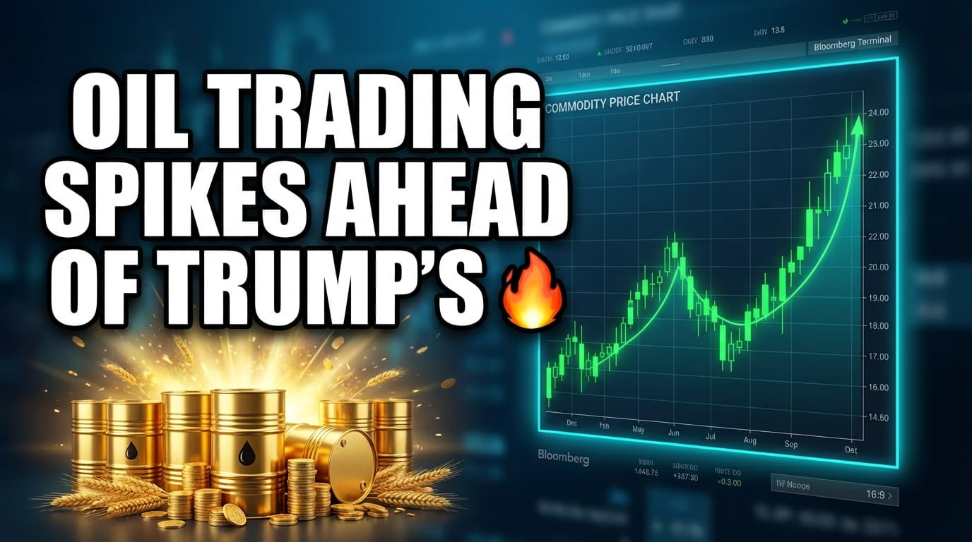 Oil Trading Spikes Ahead of Trump's Iran Policy Post